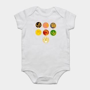 Power Coins Baby Bodysuit